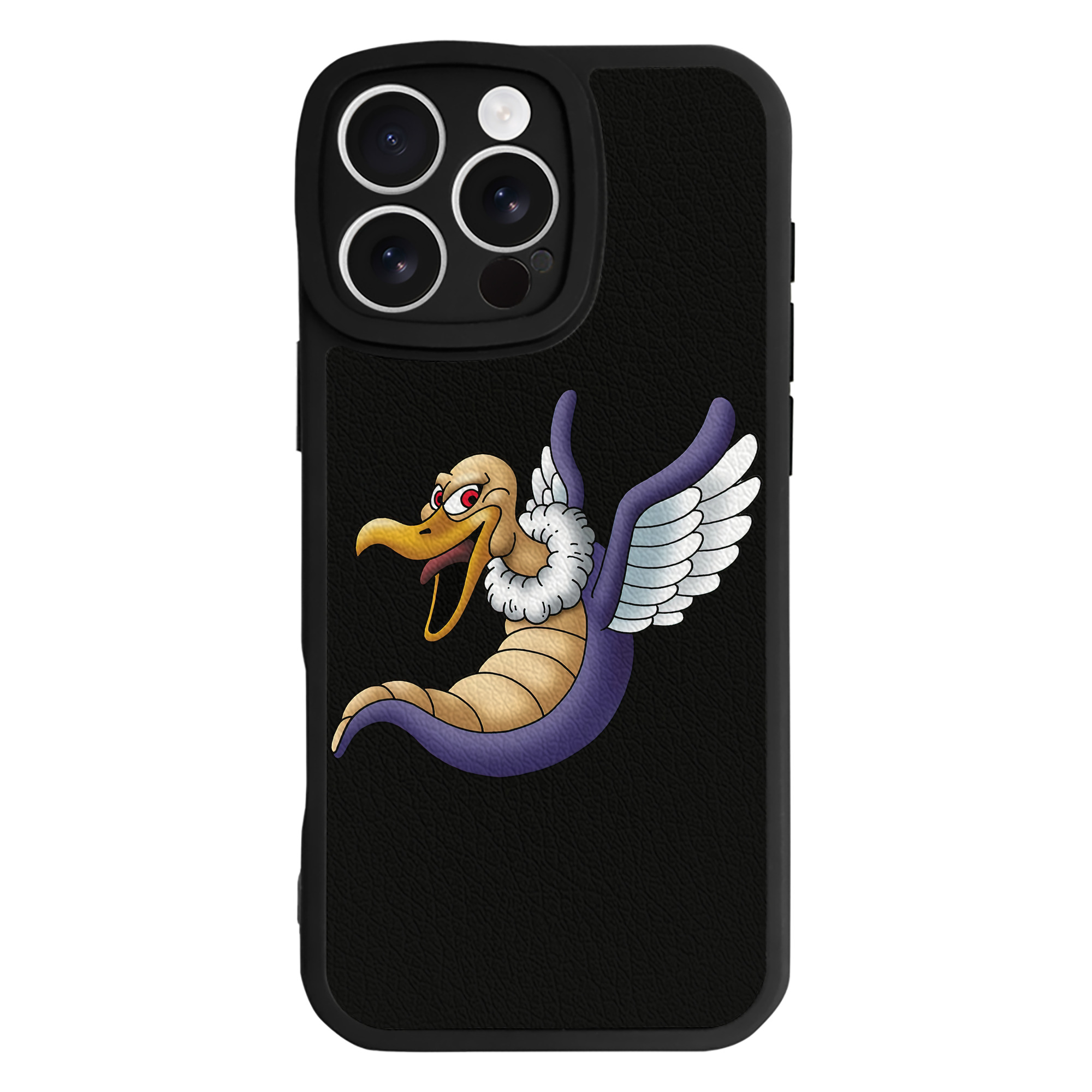 （画像用） ドラゴンクエスト Doragon Kuesuto Dragon Quest 【iPhone 16シリーズ対応】シリコンスマホケース（レザー調） 材質：シリコン